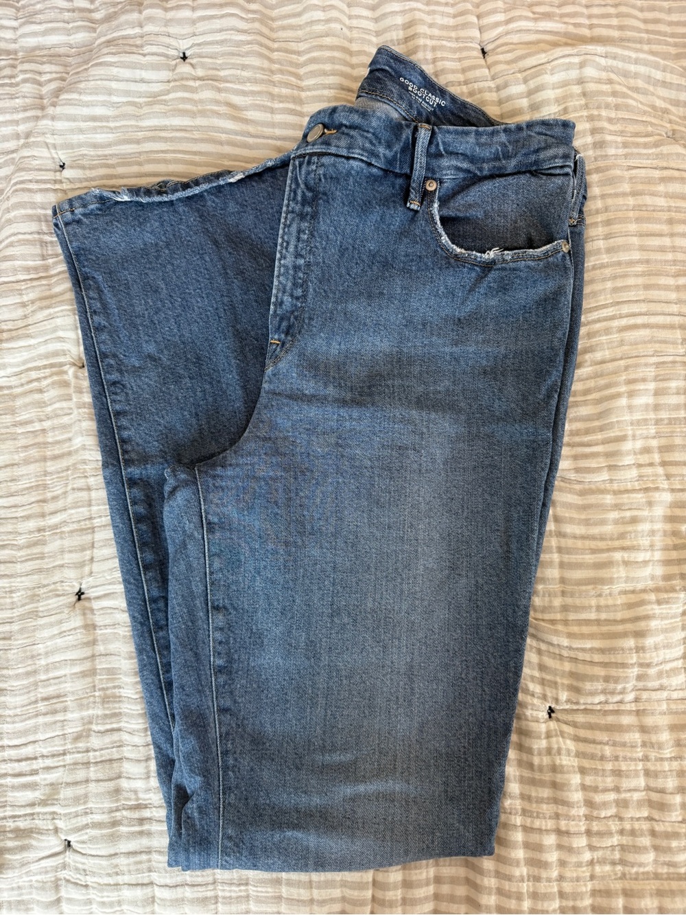 Women's Classic Blue Denim Jeans Flair